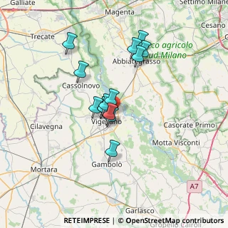 Mappa Via Giovanni Pascoli, 27029 Vigevano PV, Italia (5.38)