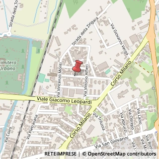Mappa Via Giovanni Pascoli, 21/A, 27029 Godiasco Salice Terme, Pavia (Lombardia)