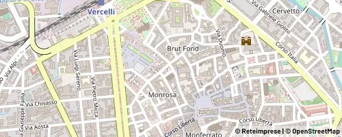 Mappa Vercelli