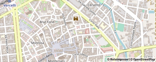 Mappa Vercelli
