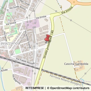 Mappa Via della Repubblica, 19, 26838 Tavazzano con Villavesco, Lodi (Lombardia)