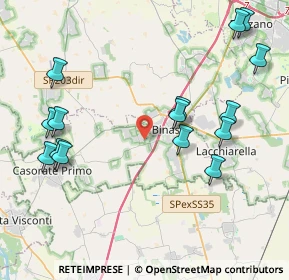 Mappa Via Giuseppe Verdi, 20080 Vernate MI, Italia (4.75333)