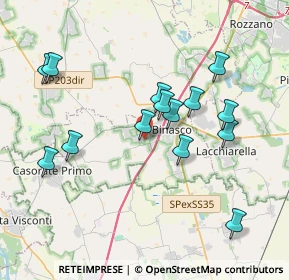 Mappa Via Paolo VI, 20080 Vernate MI, Italia (3.72286)