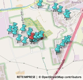 Mappa Via Paolo VI, 20080 Vernate MI, Italia (0.45517)