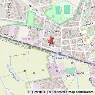 Mappa Via Giacomo Matteotti, 16, 26838 Tavazzano con Villavesco, Lodi (Lombardia)