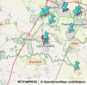 Mappa SP 40 angolo, 20084 Lacchiarella MI, Italia (4.85182)