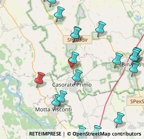 Mappa Via C. S. Cavallotti, 20080 Bubbiano MI, Italia (5.4335)