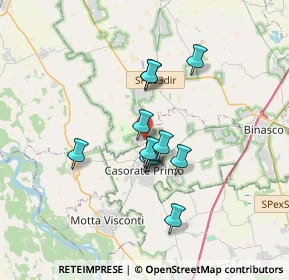 Mappa Via C. S. Cavallotti, 20080 Bubbiano MI, Italia (2.495)