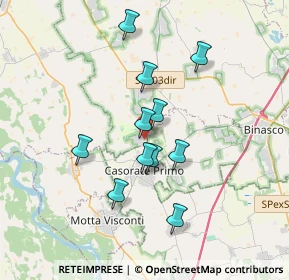 Mappa Via C. S. Cavallotti, 20080 Bubbiano MI, Italia (2.97)