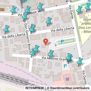 Mappa Via Lodi Vecchio, 26838 Tavazzano con Villavesco LO, Italia (0.1168)