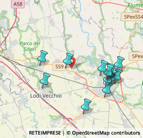 Mappa Via Emilia, 26836 Montanaso Lombardo LO, Italia (3.96308)