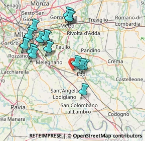 Mappa Via Emilia, 26836 Montanaso Lombardo LO, Italia (16.15)