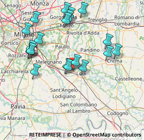 Mappa Via Emilia, 26836 Montanaso Lombardo LO, Italia (16.407)