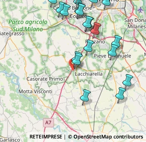 Mappa Via Pierluigi da Palestrina, 20082 Binasco MI, Italia (9.7195)