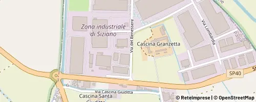 Mappa Siziano