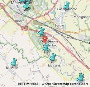 Mappa C.na Sabbiona, 20070 San Zenone al Lambro MI, Italia (3.19692)
