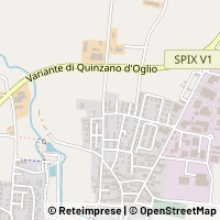 Mapa Quinzano d'Oglio