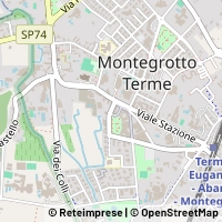 Carte Montegrotto Terme