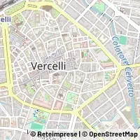Mapa Vercelli