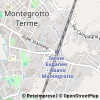 지도 Montegrotto Terme