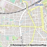 Mapa Vercelli