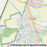 Mapa Siziano