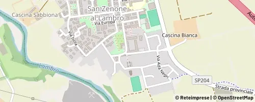 Mappa San Zenone al Lambro