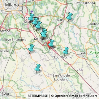 Mappa Largo Caccia Dominioni, 20070 San Zenone al Lambro MI, Italia (7.18077)