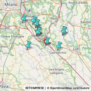Mappa Largo Caccia Dominioni, 20070 San Zenone al Lambro MI, Italia (6.52417)