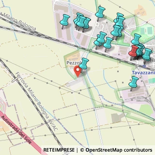 Mappa Via Eduardo De Filippo, 26838 Tavazzano con Villavesco LO, Italia (0.72593)