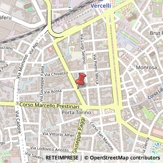 Mappa Corso Fiume, 24, 13100 Vercelli, Vercelli (Piemonte)