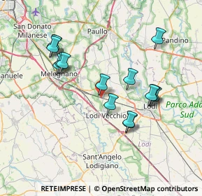 Mappa Tavazzano Con Villavesco, 26838 Tavazzano con Villavesco LO, Italia (7.13267)