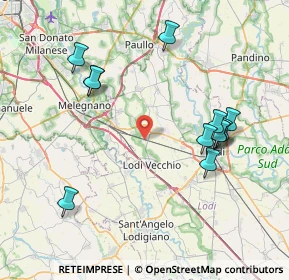 Mappa Tavazzano Con Villavesco, 26838 Tavazzano con Villavesco LO, Italia (8.33833)