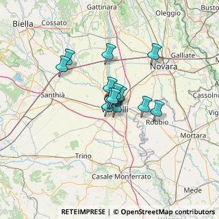 Mappa Via Grivola, 13100 Vercelli VC, Italia (8.37692)