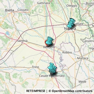Mappa Via Ivrea, 13100 Vercelli VC, Italia (15.75842)