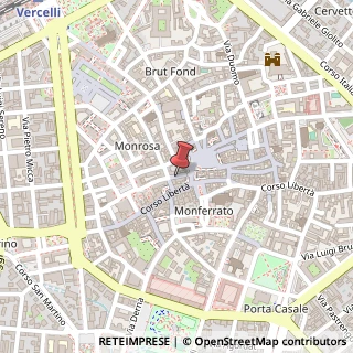 Mappa Via Costantino Nigra, 9, 13100 Vercelli, Vercelli (Piemonte)