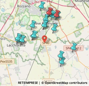 Mappa Strada Provinciale, 27010 Siziano PV, Italia (3.8675)