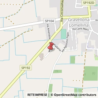 Mappa Via Lega Lombarda, 5, 27020 Gravellona Lomellina, Pavia (Lombardia)