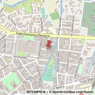 Mappa Via Pier Luigi Albini, 18, 27029 Vigevano, Pavia (Lombardia)
