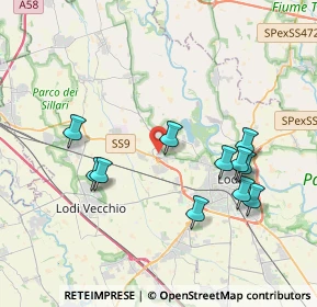 Mappa Centro commerciale San Grato, 26836 Montanaso Lombardo LO, Italia (3.81818)