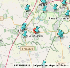 Mappa Via Molise, 20084 Lacchiarella MI, Italia (5.979)