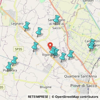 Mappa Via dei Roveri, 35020 Sant'Angelo di Piove di Sacco PD, Italia (2.24833)