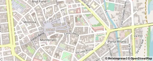 Mappa Vercelli