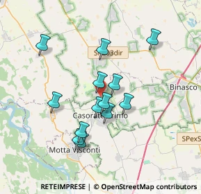 Mappa Via del Pianoni, 20080 Bubbiano MI, Italia (3.06538)