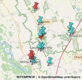 Mappa Via del Pianoni, 20080 Bubbiano MI, Italia (3.41923)