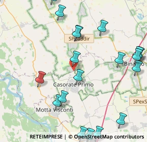 Mappa Via del Pianoni, 20080 Bubbiano MI, Italia (5.433)