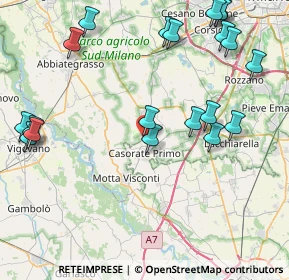 Mappa Via del Pianoni, 20080 Bubbiano MI, Italia (10.2695)