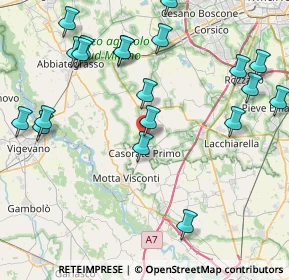 Mappa Via del Pianoni, 20080 Bubbiano MI, Italia (9.942)