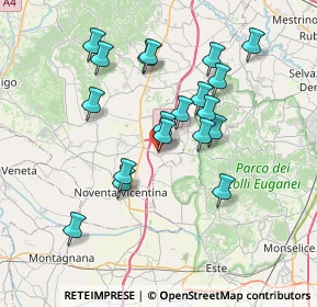 Mappa Via Umberto I°, 36020 Agugliaro VI, Italia (6.72474)