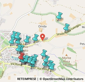 Mappa Str. Onida, 46049 Volta mantovana MN, Italia (0.60769)